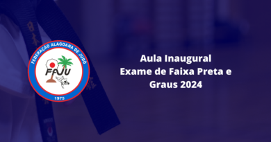 Aula Inaugural – Exame de Faixa Preta e Graus 2024